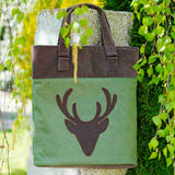 Schnittmuster Tragetasche Hirsch PDF | Einkaufstasche & Strandtasche nähen