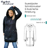Schnittmuster Sweatjacke „Aufwind gen Süden“ Damen Gr. 32 - 62 - Sewando