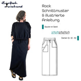 Schnittmuster Rock „Spuren im Sand“ Damen Gr. 32 - 62 - Sewando