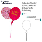 Schnittmuster Luftballon 34x22,5cm - Sewando