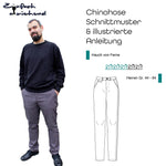 Schnittmuster Chinohose „Hauch von Ferne“ Herren Gr. 44 - 64 - Sewando