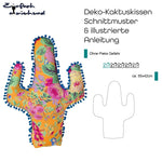 Schnittmuster Dekokissen Kaktus - Sewando