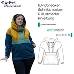 Schnittmuster Windbreaker „Flüstern des Waldes“ Damen Gr. 32 - 62 - Sewando