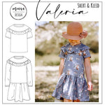 Schnittmuster Kleid Valeria Gr. 74 - 158 - Sewando