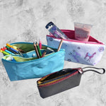 Schnittmuster Tasche Kiki 3in1 Alleskönner / Schlampermäppchen / Abendtasche - Sewando