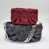 Schnittmuster Clutch Leni mit raffinierten Streifen - Sewando