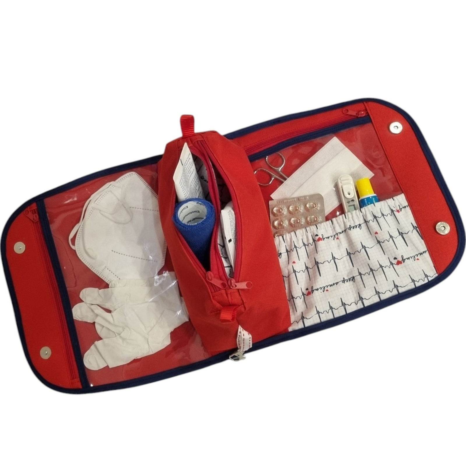 Schnittmuster Erste Hilfe Tasche Sebi / Kulturtasche / Kosmetiktasche - Sewando