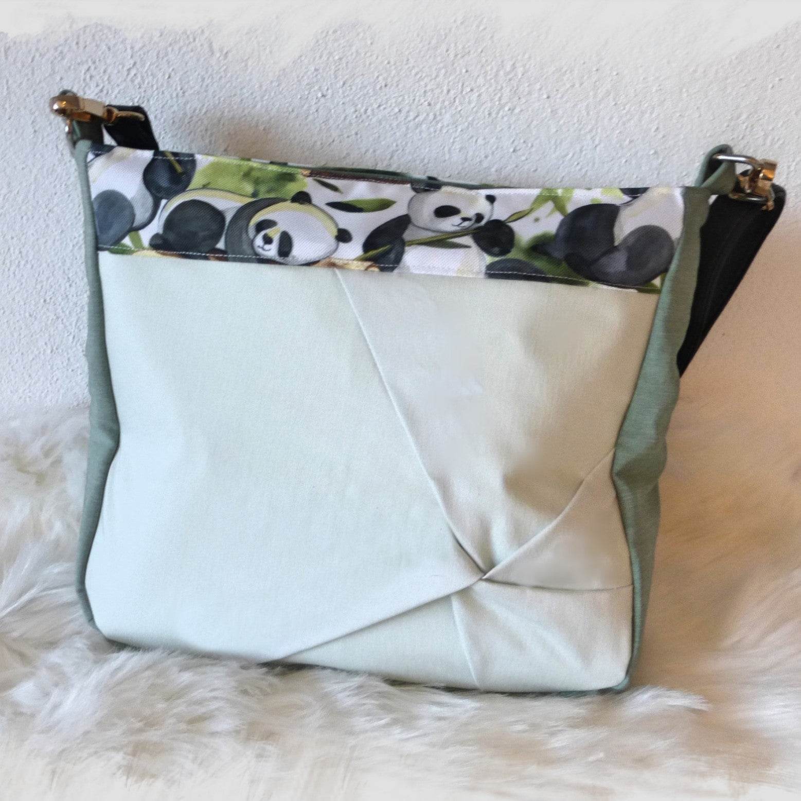 Schnittmuster Handtasche Swirley mit Knotenoptik - Sewando