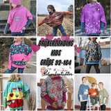 Schnittmuster Drüberziehding Kids Onepiece Shirt Größe 92-164 - Sewando