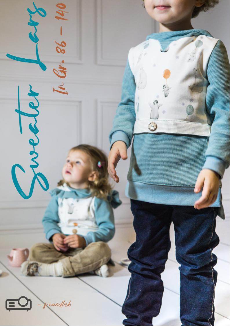 Schnittmuster Sweater Lars Gr. 86-140 - Sewando
