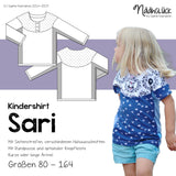 Schnittmuster Kindershirt Sari - Größe 80 - 164 - Sewando