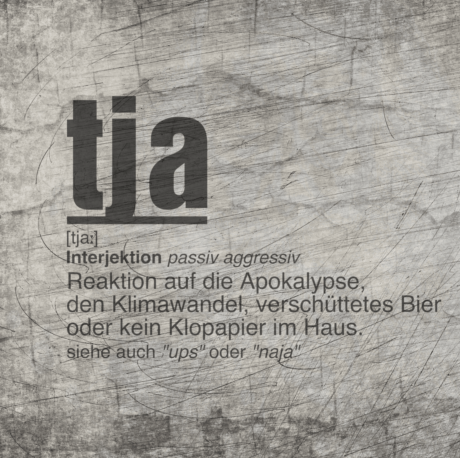 „Tja“ Plotterdatei - Sewando