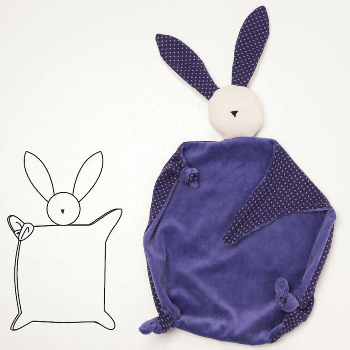 TONDINO Baby Kuscheltier Schnittmuster Ebook PDF Schnittmuster PDF Ebook download Patternforkids 