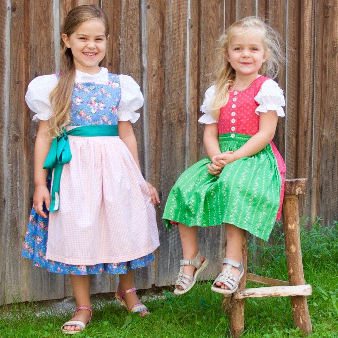 Schnittmuster Kinderdirndl Resli Gr. 80-140 | A4-/A0-Datei - Sewando
