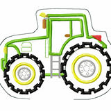 Stickdatei - Traktor Kissen ITH in 5 Größen