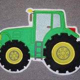 Stickdatei - Traktor alle Größen Trecker Applikation