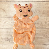 Stickdatei Schnuffeltuch Set Frosch Teddy Giraffe  Kopf Set 25121 Schnullertuch