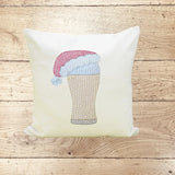 Stickdatei Bierglas mit Mütze, Weihnachten Set 25113