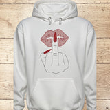 Stickdatei Statement Mittelfinger mit Lippen Set 2645