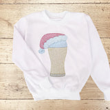 Stickdatei Bierglas mit Mütze, Weihnachten Set 25113