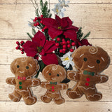 Stickdatei Lebkuchenmann In the Hoop Weihnachten Kuscheltier Set 25103