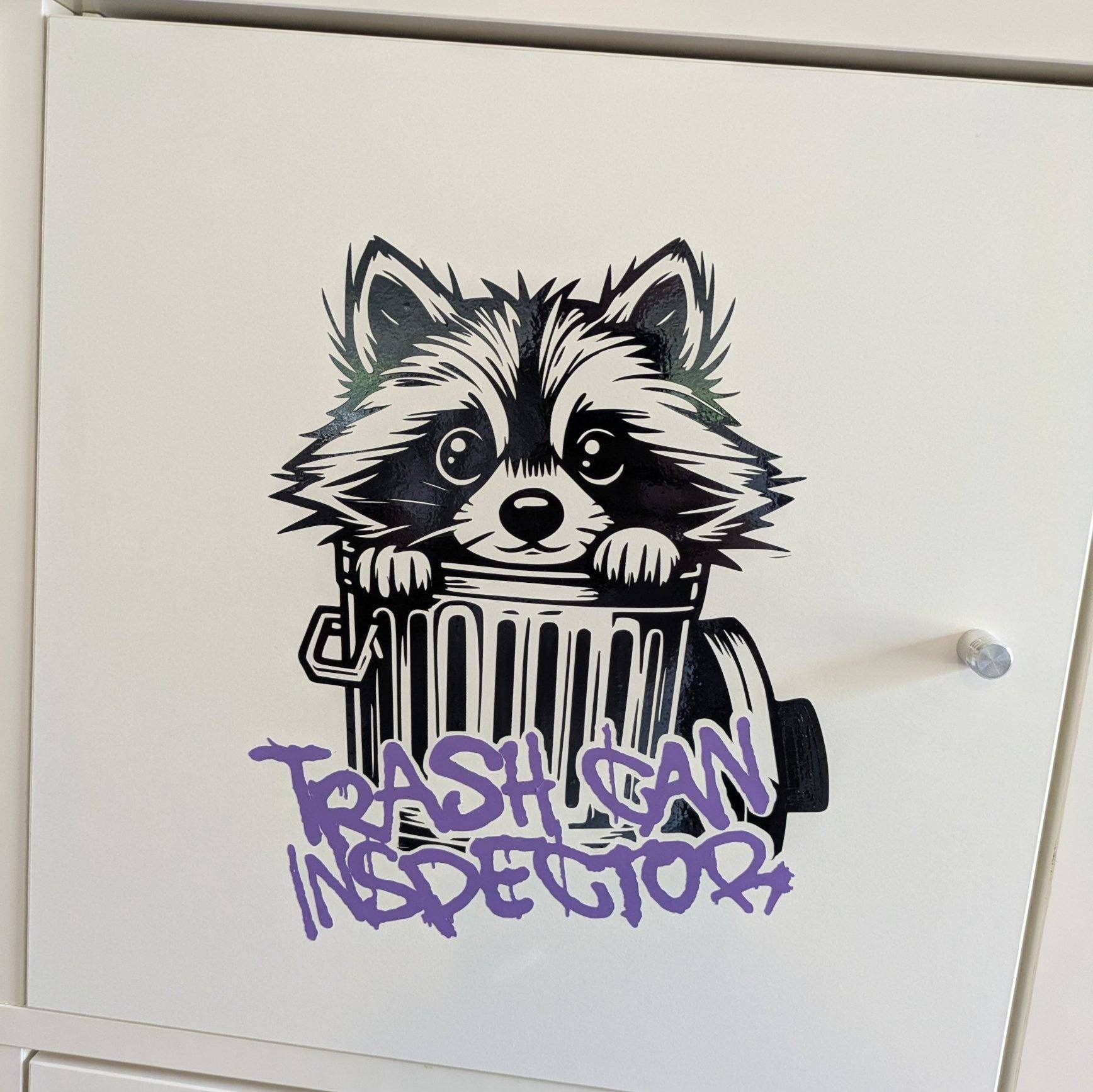 *Trash Can Inspector* Plotterdatei - Sewando