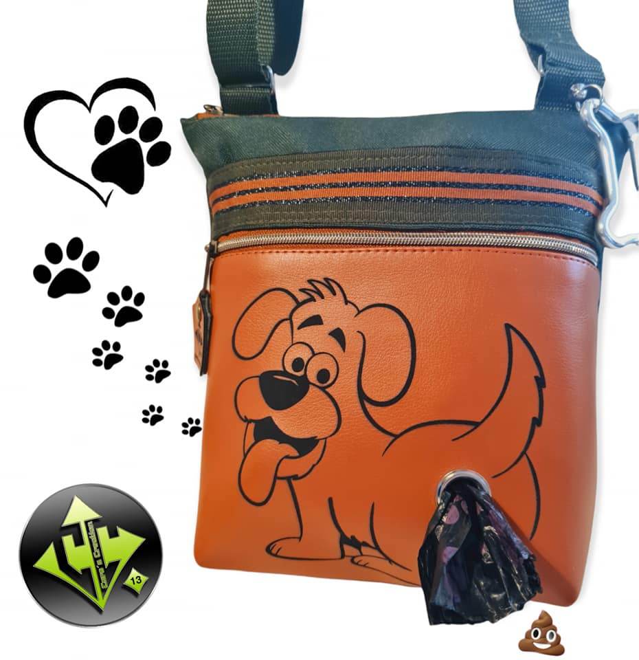Schnittmuster Trendydog / Umhängetasche / Gassitasche - Sewando