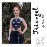 Schnittmuster Triangel Top Gr. XS - XL - Sewando
