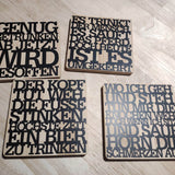 *Trinksprüche* Laser-, 3D Druck- und Plottedatei Set - Sewando