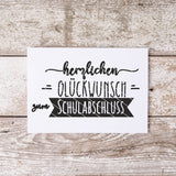 Plotterdatei"Tschüss Schule"