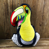 ITH Plüschtier „Tukan Ferdinand“ | Für 16x26 Rahmen | In-the-Hoop Plushie | Stickdatei | Embroidery Design | alle Formate | Sofort-Download