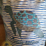 Plottervorlage Seaside Turtle Plotterdatei - Sewando