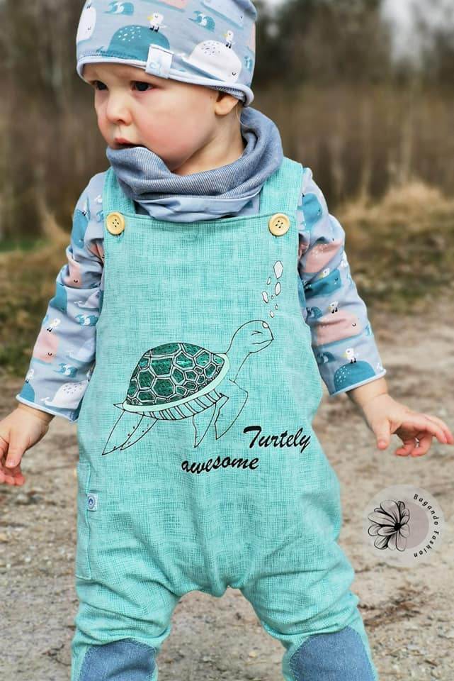 Plottervorlage Seaside Turtle Plotterdatei - Sewando