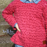 Schnittmuster "OVERSIZED PULLI"Gr. 80 - 164