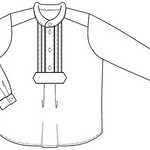Schnittmuster Kinderpfoad Toni Gr. 104-158 Kleid, Hemd, Bluse - Sewando