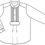 Schnittmuster Kinderpfoad Toni Gr. 104-158 Kleid, Hemd, Bluse - Sewando