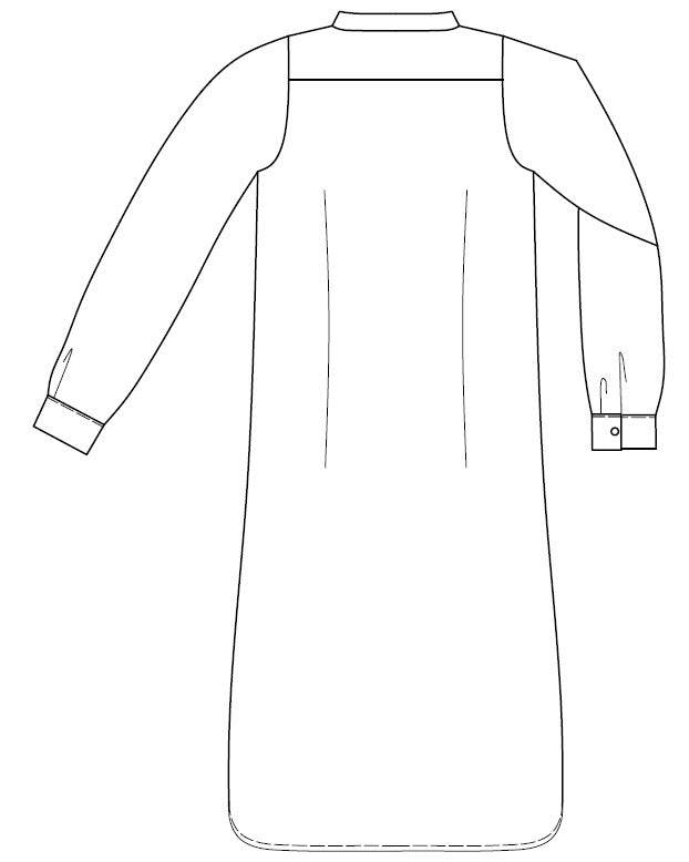 Schnittmuster Damenpfoad als Kleid oder Bluse Gr. 34-52 : - Sewando