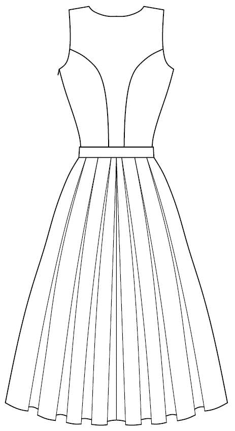 Schnittmuster Dirndl Isabel Gr. 34-52 : - Sewando