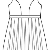 Schnittmuster Kinderdirndl Felia Gr. 122-158 : - Sewando
