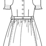 Schnittmuster Kinderdirndl Franzi Gr. 80-116 : - Sewando