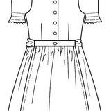 Schnittmuster Kinderdirndl Franzi Gr. 80-116 : - Sewando