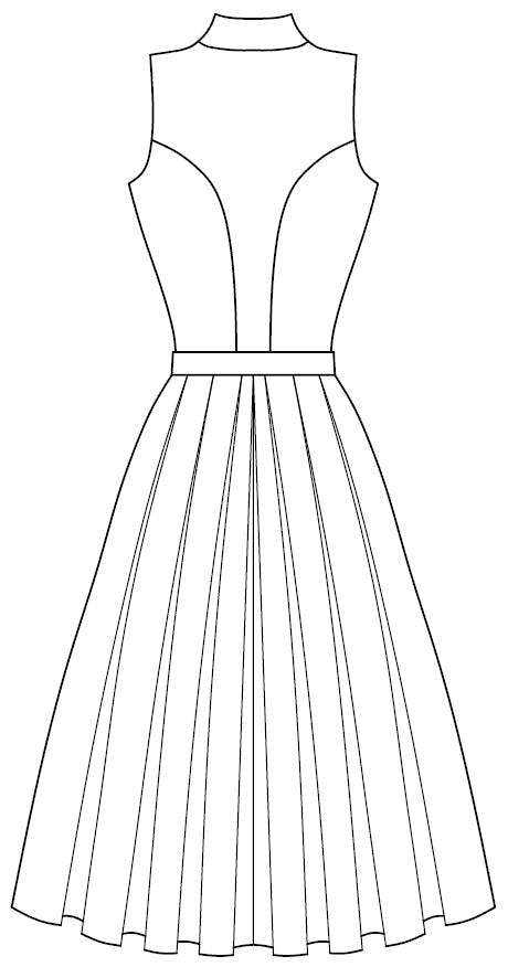 Schnittmuster Dirndl Schneewittchen Gr. 34-52 : - Sewando