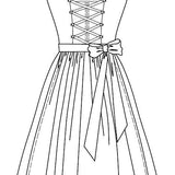 Schnittmuster Dirndl Schneewittchen Gr. 34-52 : - Sewando