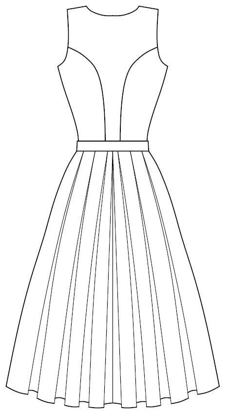 Schnittmuster Dirndl Tina Gr. 34-52 : - Sewando