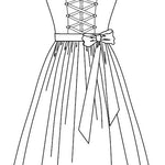 Schnittmuster Dirndl Tina Gr. 34-52 : - Sewando