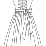 Schnittmuster Dirndl Tina Gr. 34-52 : - Sewando
