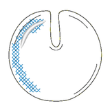Stickdatei - BUBBLE Alphabet A-Z - Sewando