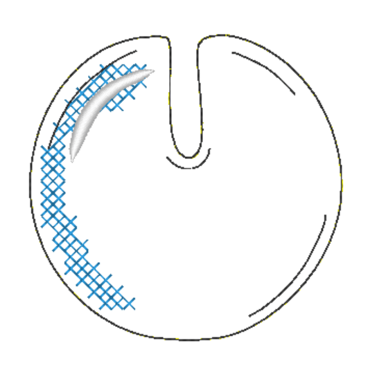 Stickdatei - BUBBLE Alphabet A-Z - Sewando