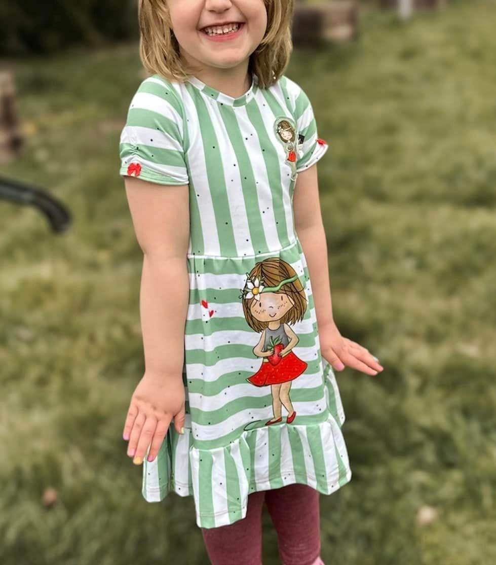 Schnittmuster Kleid Romance Größe 74 – 158 - Sewando