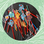 Stickdatei Topper Stiftetopper Schulanfang Motive - Sewando